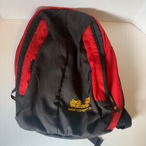 Jack Wolfskin Orient Express II Backpack Black Red
